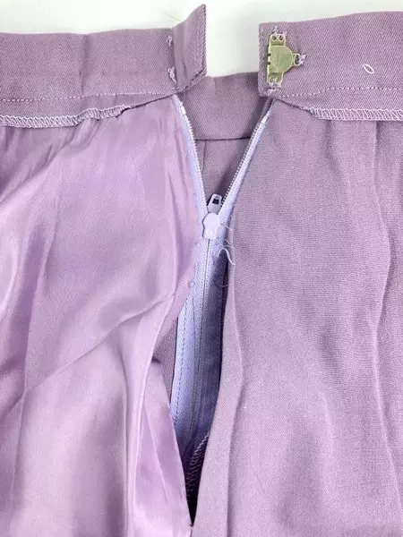 Susan Lorelle Women's Purple 2-Piece Suit Size 12 Blazer Skirt Wedding Outfit