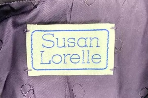 Susan Lorelle Women's Blazer Jacket Medium Plum Purple 2-Button Pre-Owned