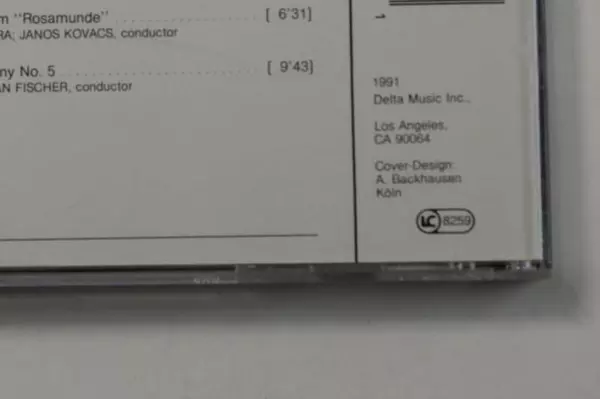 Meditation Classical Relaxation Music CD Vol 3 Delta Music 1991 Pre-owned