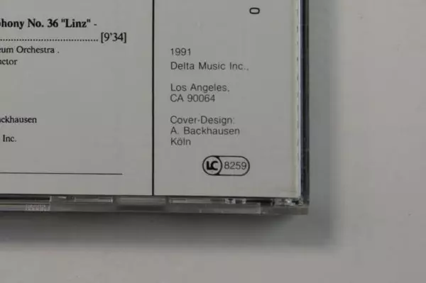 Meditation Classical Relaxation Music CD Vol 7 Delta Music 1991 Pre-Owned
