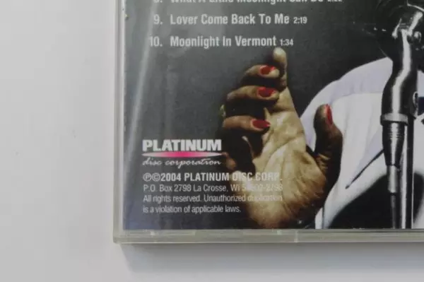 Billie Holiday "What A Little Moonlight Can Do" CD 2004 Pre-Owned