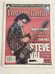 Vintage Guitar Magazine Jan 2000 Vol 14 No 03 Marty Stuart - Pre-Owned
