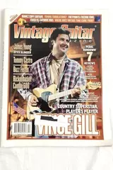 Vintage Guitar Magazine Vince Gill Dec 2001 Vol 16 No 02 Good Condition