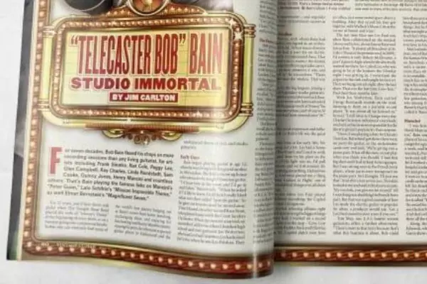 Vintage Guitar Magazine May 2012 Vol. 26 No. 7 Bob Bain Telecaster Collectible