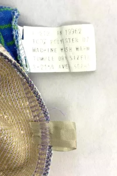 Lot of 2 Pants for Fabric - Blue Green White Sewing Crafts DIY