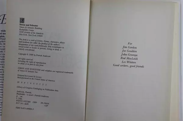 Busy Bodies by Patrick Anderson Hardcover 1989 - Pre-Owned, Stains