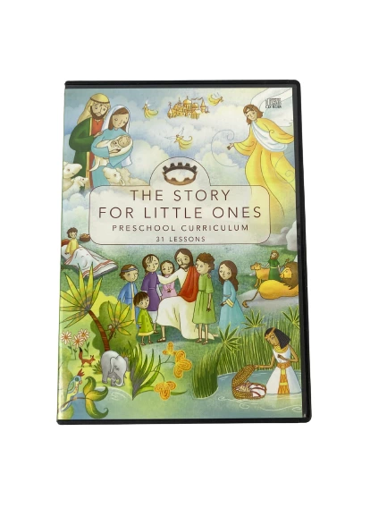The Story for Little Ones DVD - Preschool God's Love Curriculum 31 Lessons