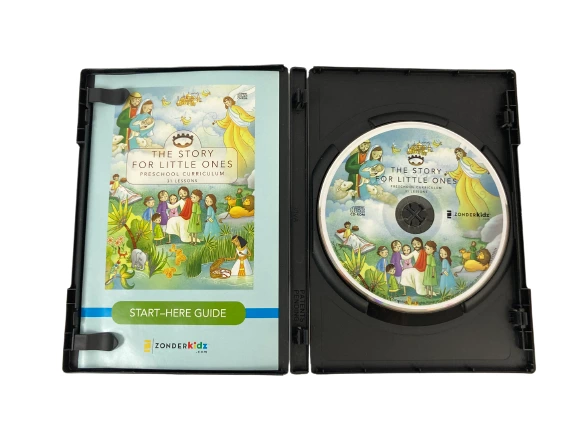 The Story for Little Ones DVD - Preschool God's Love Curriculum 31 Lessons