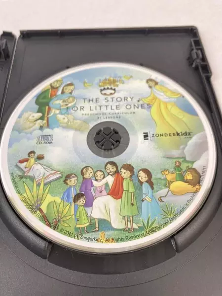 The Story for Little Ones DVD - Preschool God's Love Curriculum 31 Lessons
