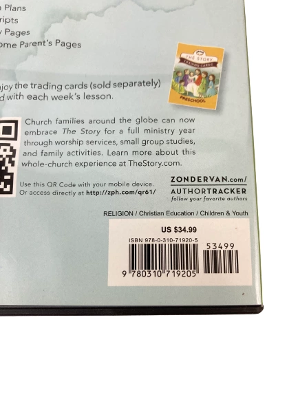 The Story for Little Ones DVD - Preschool God's Love Curriculum 31 Lessons