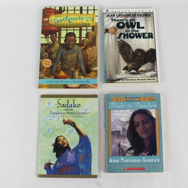 Lot of 4 Scholastic Children's Chapter Books - Good Condition