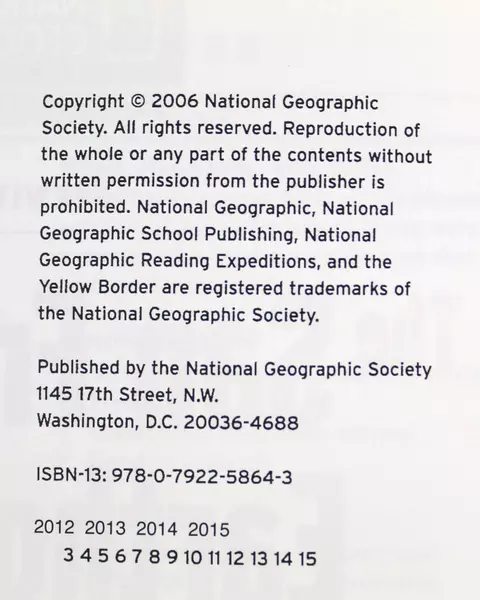 National Geographic Children's Books: Earthquake & Garden - Lot of 2 PB