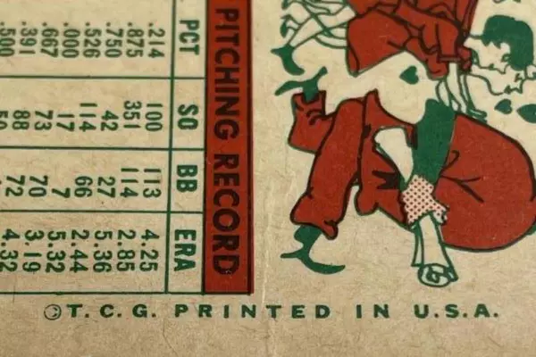 Vintage 1959 Larry Jackson St. Louis Cardinals Baseball Card #399 T.C.G.