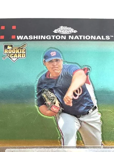 2007 Topps Chrome Matt Chico Autographed Rookie Card - Creased Collectible