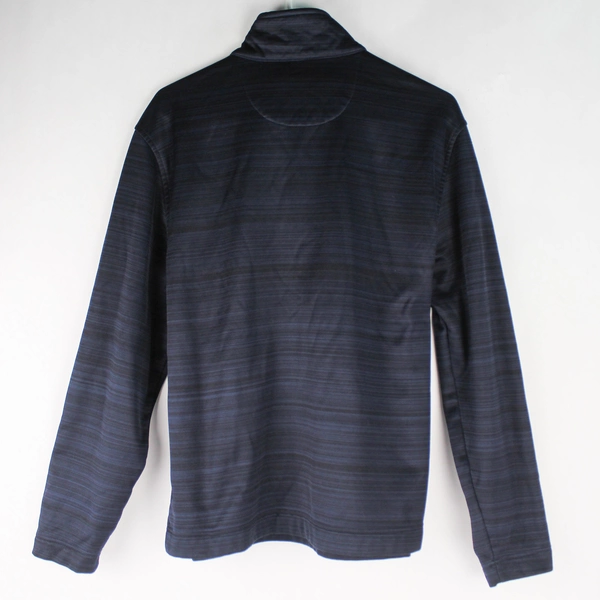 Van Heusen Traveler Men's Navy Blue 1/4 Zip Sweatshirt Jacket M - Good Condition