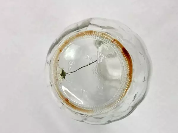 Vtg Anchor Hocking Glass Cruet Decanter for Oil/Vinegar - Pre-owned, Stains