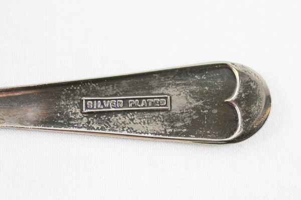 Vintage Silver Plated Jelly Relish Spoon Made in England 5" Collectible