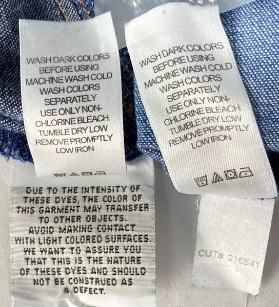 Lot of 2 Vintage Denim 24/7 Women's Jeans 12W Blue Black Elastic Waist