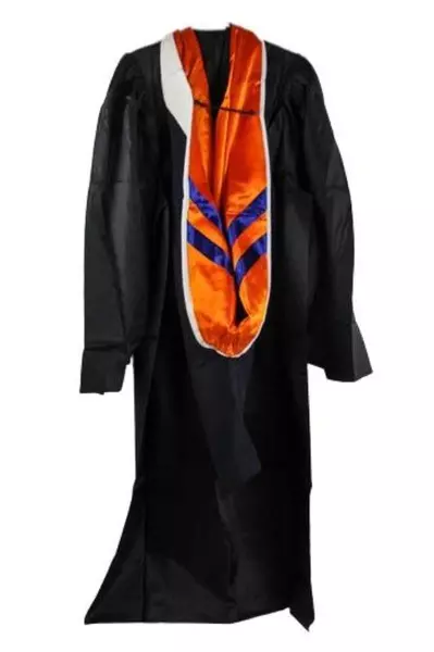 Chelsea Lingerie Graduation Cap & Gown Set with Shawl & Tassel, Size 5'9"