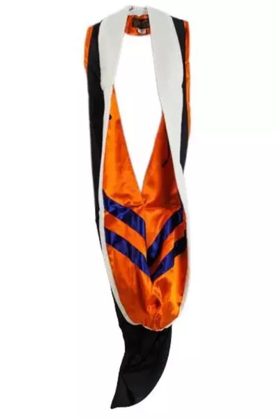 Chelsea Lingerie Graduation Cap & Gown Set with Shawl & Tassel, Size 5'9"