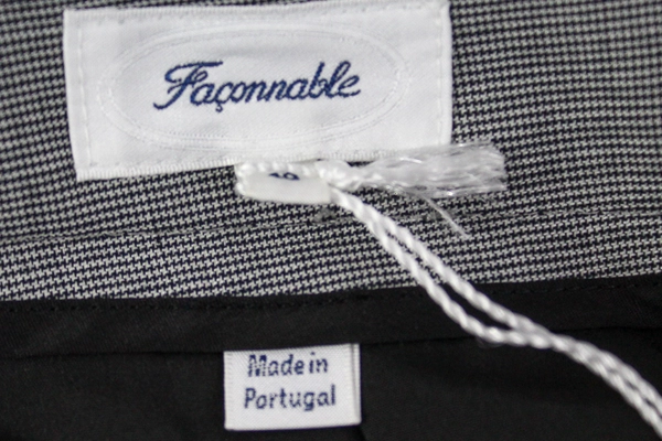 Faconnable Women's Gray Wrap Skirt EU 40 US 8 NWT Back Zip Adjustable Waist