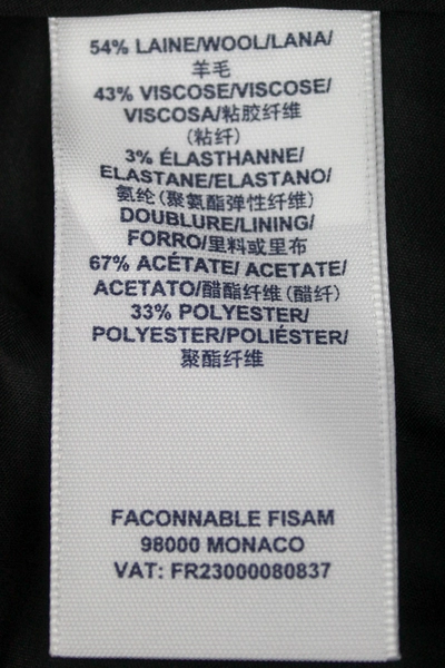 Faconnable Women's Gray Wrap Skirt EU 40 US 8 NWT Back Zip Adjustable Waist