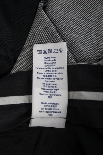 Faconnable Women's Blazer & Pants Suit Set Size 40 Gray 1 Button