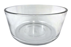 Vintage Pyrex 1.75 Quart Clear Glass Bowl 7" Round Kitchen Storage