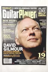 Guitar Player Magazine January 2009 David Gilmour Cover Bob Weir Nico Vega
