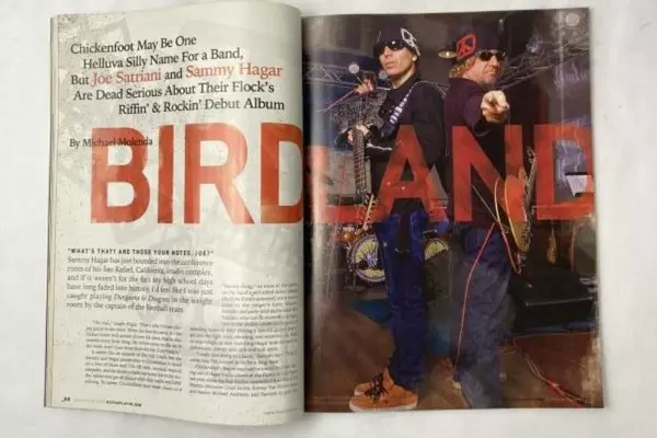 Guitar Player Magazine Sept 2009 Joe Satriani & Sammy Hagar - Good Condition