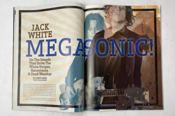 Guitar Player Magazine Aug 2010 Jack White Blues Lessons Good Condition