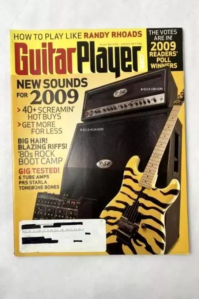 Guitar Player Magazine May 2009 - Randy Rhoads, New Sounds, Good Condition