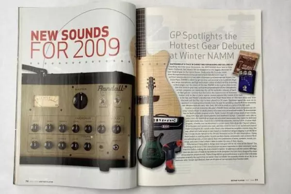 Guitar Player Magazine May 2009 - Randy Rhoads, New Sounds, Good Condition