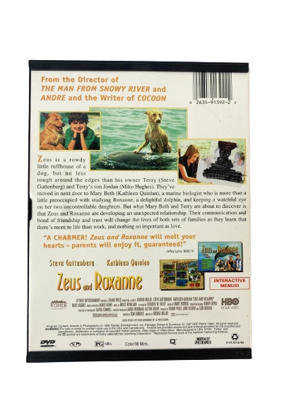 Lot of 2 Kids DVDs: Zeus and Roxanne & 8 Family Pack Movies