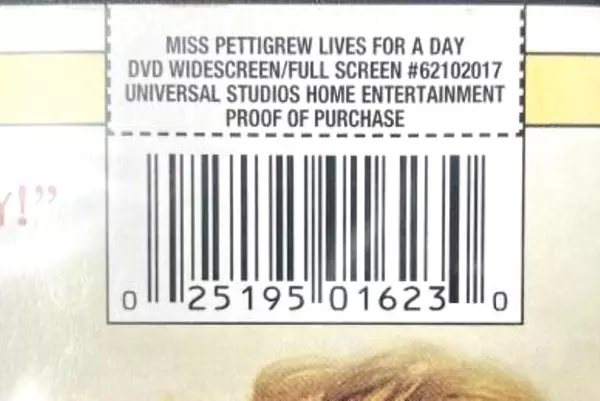 Miss Pettigrew Lives For A Day DVD Frances McDormand 2008 Romantic Comedy