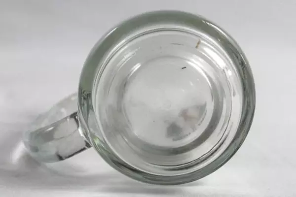Vtg Canada Centennial 1867-1967 Clear Glass Mug Cup Pre-owned Collectible