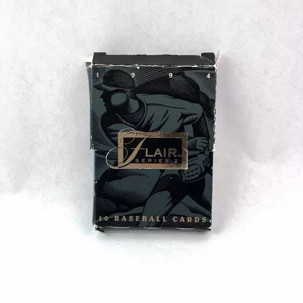 Vtg Lot of 10 1994 Fleer Flair Baseball Cards Deion Sanders Darryl Strawberry