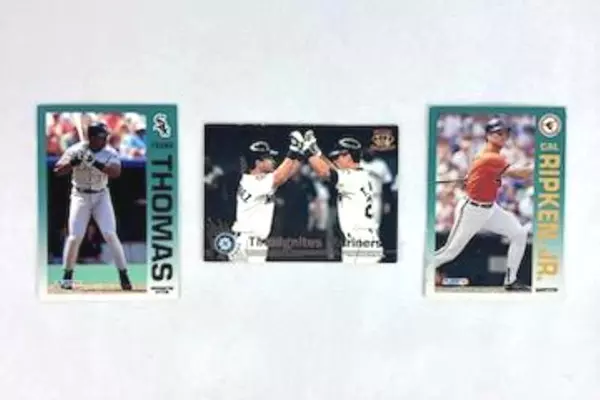 Lot of 8 1980s-1990s Baseball Cards Tino Martinez Ripken Jr Thomas & More