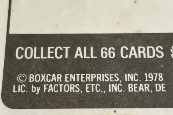 Vintage 1978 Boxcar Enterprises Elvis Facts Card No. 15 Collectible Card