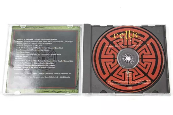 Celtic Visions CD by John Mock 1996 Green Hill Productions Instrumental Music