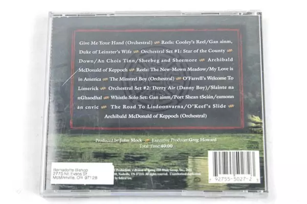 Celtic Visions CD by John Mock 1996 Green Hill Productions Instrumental Music
