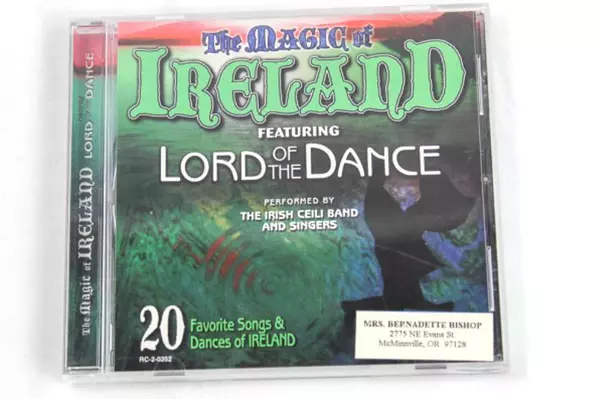 The Magic Of Ireland CD Featuring Lord Of The Dance - 1997, Good Condition