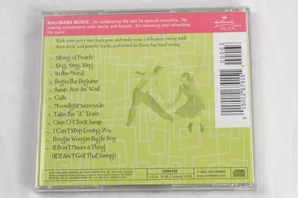 Hallmark Get Ready To Swing Big Band Music CD 2001 Pre-Owned, As-Is