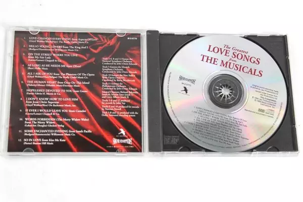 Greatest Love Songs from the Musicals CD - Pre-Owned, As-Is