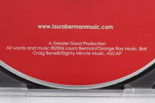 Laura Berman By Laura Berman Audio CD 2006 Orange Ray Music Folk Rock