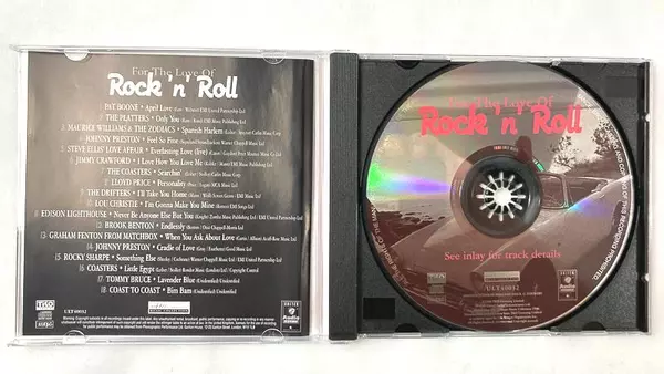 For The Love of Rock 'n' Roll CD 1998 TKO Records Pre-Owned Vintage Hits