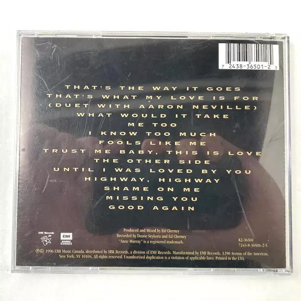 Anne Murray Collection CD 1996 EMI K236501 - Good Condition