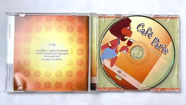 Cafe Paris City of Light's Melodies Audio CD 2002 Delta Entertainment