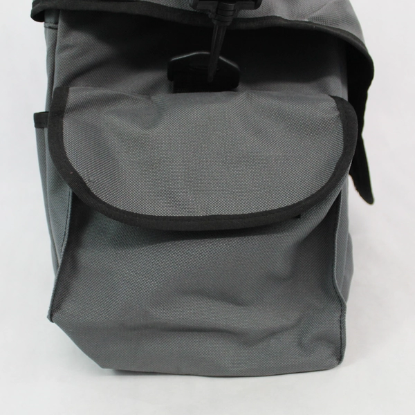 Large Gray Camera Bag with Pockets & Removable Strap Pre-Owned