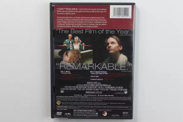 Million Dollar Baby DVD 2-Disc Set Clint Eastwood Hilary Swank
